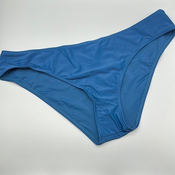 CUPSHE Solid Blue Medium Coverage Bikini Bottoms Women's Size XL NWT - Picture 1 of 6